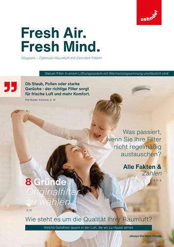 Zehnder bietet mit seinem umfassenden Filterprogramm für jede Anwendung die passende Lösung. Weitere Informationen gibt es im neuen Magazin unter https://zgde.gmbh/filtermagazin