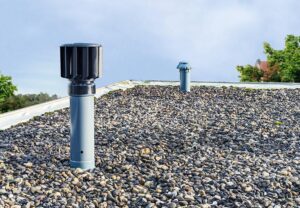 Der neue Zwangslüfter mit Rotor übernimmt die Belüftung von besonders feuchteanfälligen Dachkonstruktionen. Foto: Fleck GmbH