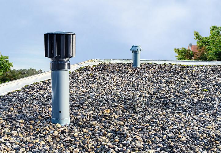 Der neue Zwangslüfter mit Rotor übernimmt die Belüftung von besonders feuchteanfälligen Dachkonstruktionen. Foto: Fleck GmbH