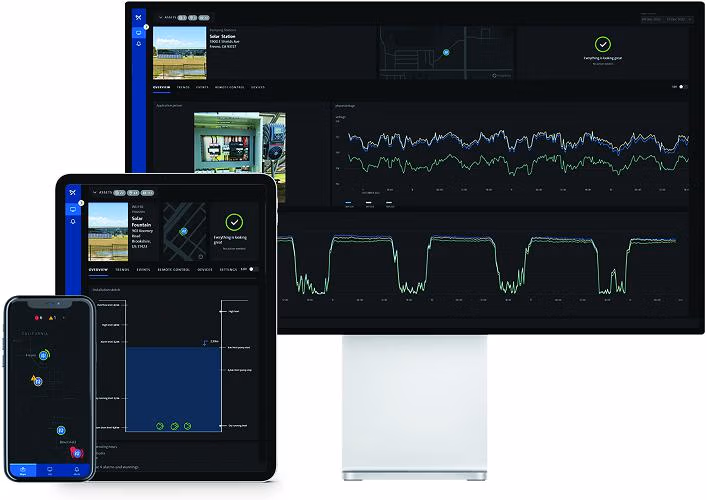 Der Grundfos Connect Asset Monitor eignet sich als kostengünstige, nutzerfreundliche Remote-Management-Lösung auch für kleinere und mittlere gebäudetechnische Anlagen (Bild: Grundfos)
