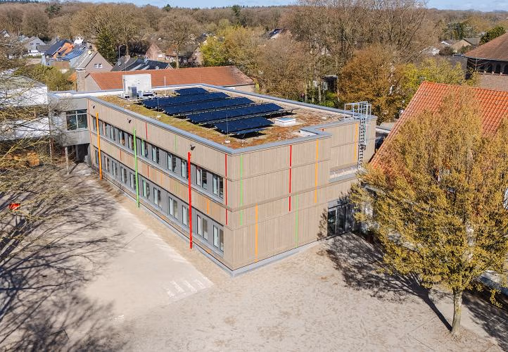 Holzbauweise und innovative Energietechnik zeigen die ökologische Verantwortung des Bauprojekts. Foto: Brüninghoff