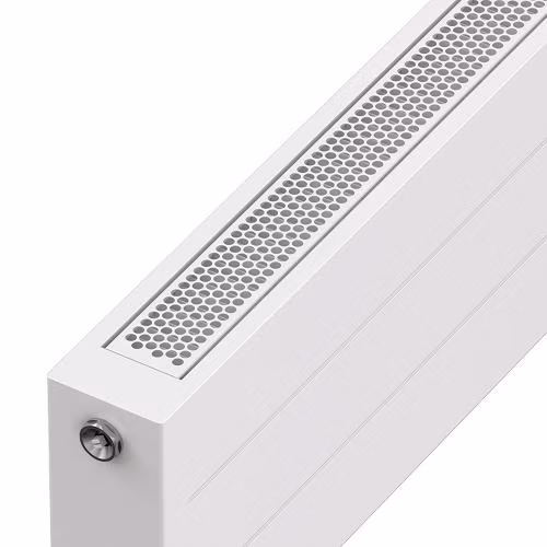 Außerdem ist Zehnder Radiavector ab sofort mit einem neuen Abdeckgitter im stylischen Lochblech-Design bestellbar. Zwei bestehende Gittervarianten bleiben weiterhin verfügbar.