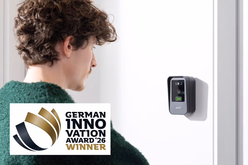 Salto XS4 Face mit German Innovation Award 2026 ausgezeichnet
