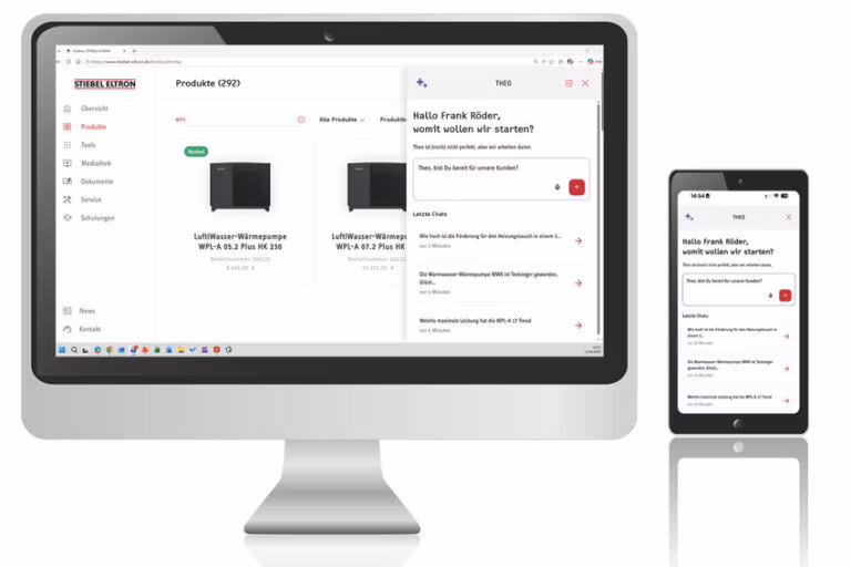 Stiebel Eltron integriert KI-Chatbot Theo in die Toolbox