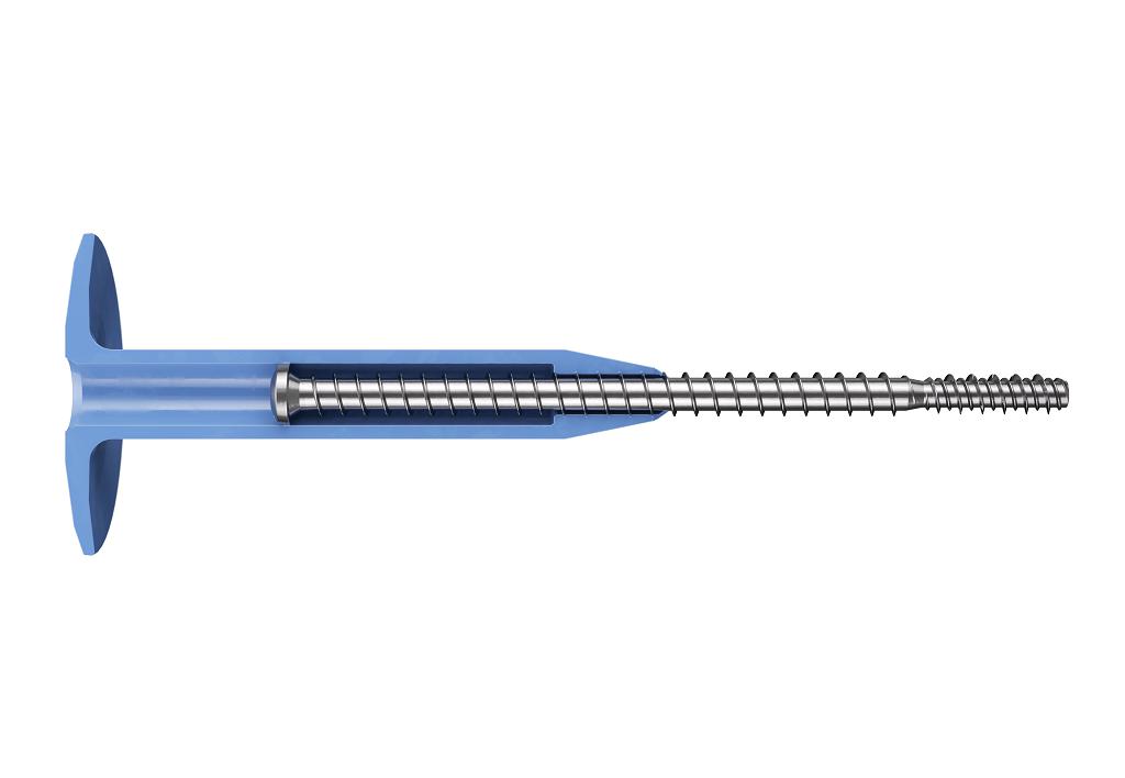 Das TIA-System kombiniert einen höhenverstellbaren Befestiger mit einer passgenauen Tülle und ist für vielfältige Anforderungen in der Flachdachsanierung konzipiert.
Bildquelle: SFS
