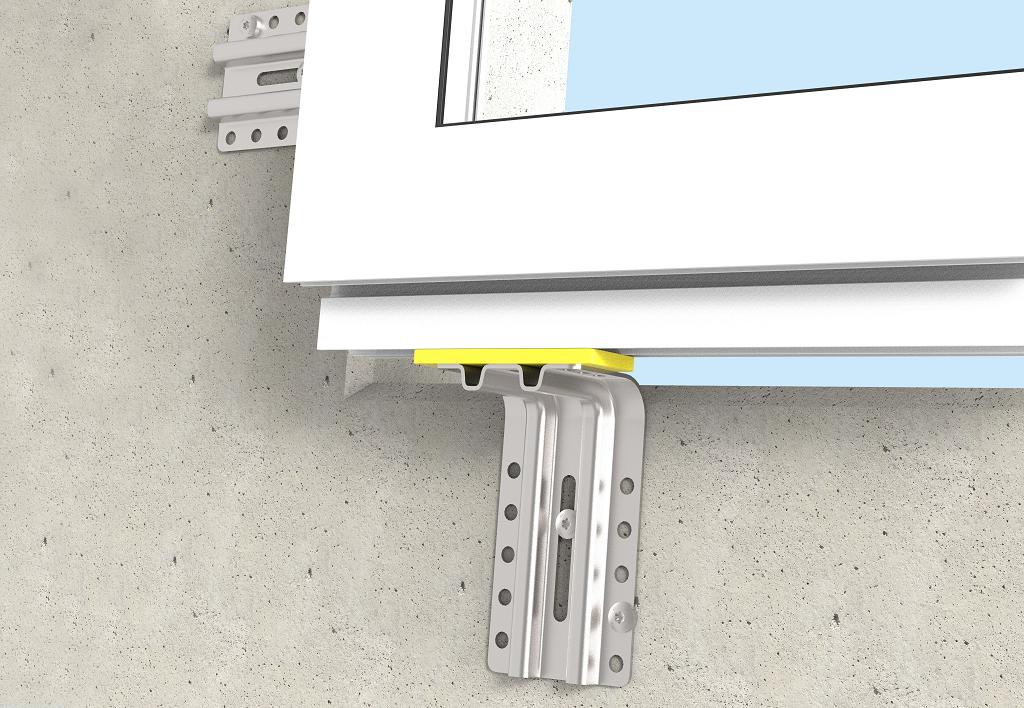 Langlöcher ermöglichen ein einfaches Justieren bei der Montage und eine schnelle Ausrichtung bei Bautoleranzen.
Bildquelle: SFS
