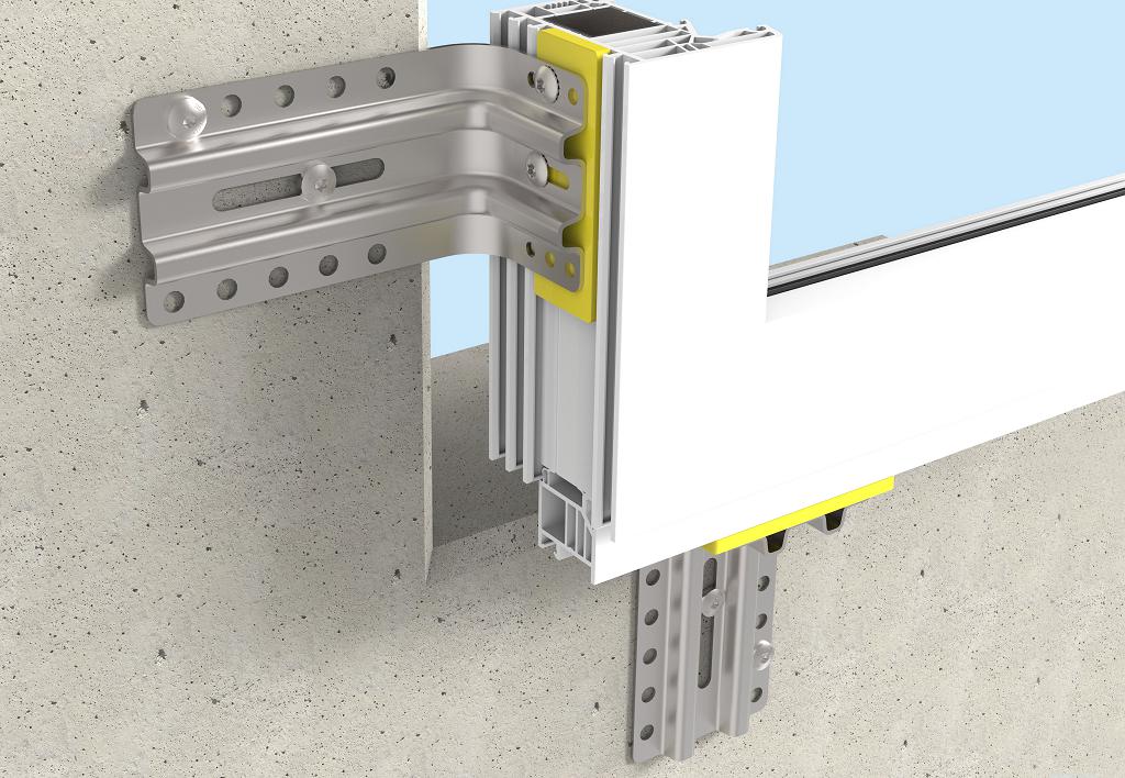 Langlöcher ermöglichen ein einfaches Justieren bei der Montage und eine schnelle Ausrichtung bei Bautoleranzen.
Bildquelle: SFS
