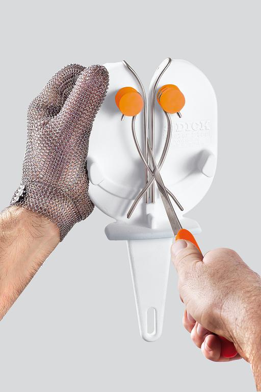 Modifikation der nächsten Stufe - die neue Generation Messerschärfer F. DICK HyperDrill II. Professionelles und sicheres Nachschärfen von Messer für dauerhaft optimale Schneide