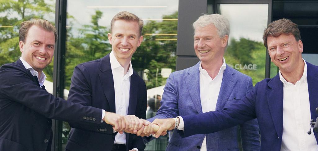 Die neuen CLAGE Geschäftsführer: Alexander Gerdes (rechts) und Jonas Gerdes (links)  
Copyright der Bilder: clage.de 
