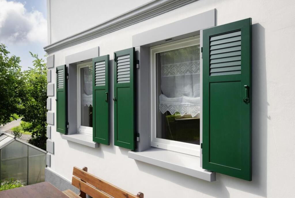 Der Sonnen-, Sicht- und Wetterschutz von EHRET verbindet regionale Tradition mit Funktionalität