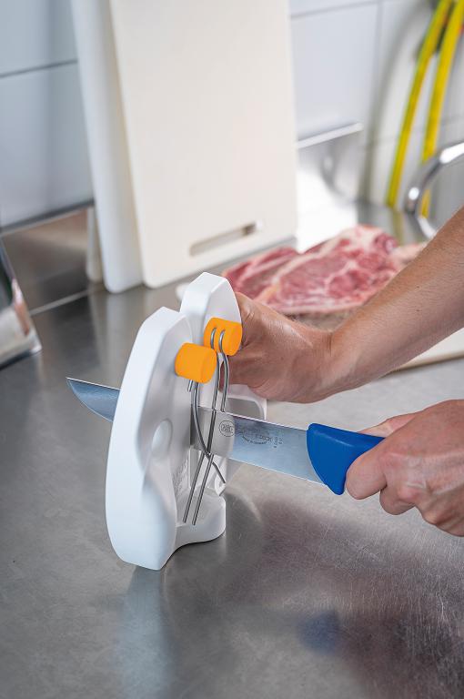 Modifikation der nächsten Stufe - die neue Generation Messerschärfer F. DICK HyperDrill II. Professionelles und sicheres Nachschärfen von Messer für dauerhaft optimale Schneide