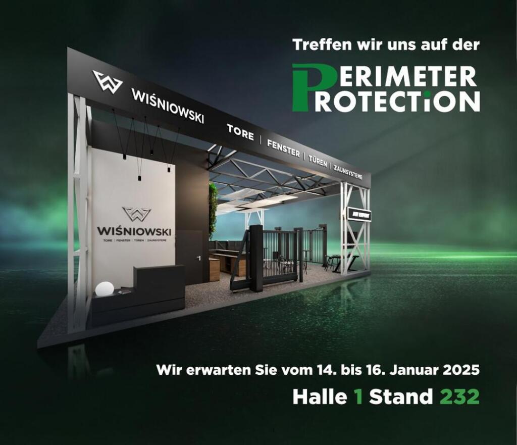 WIŚNIOWSKI: Polnische Qualitätszäune auf der Perimeter Protection 2025