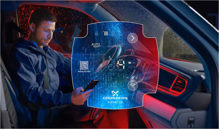 Grundfos bringt neue Nassläuferpumpen Alpha1 GO und Alpha2 GO auf den Markt