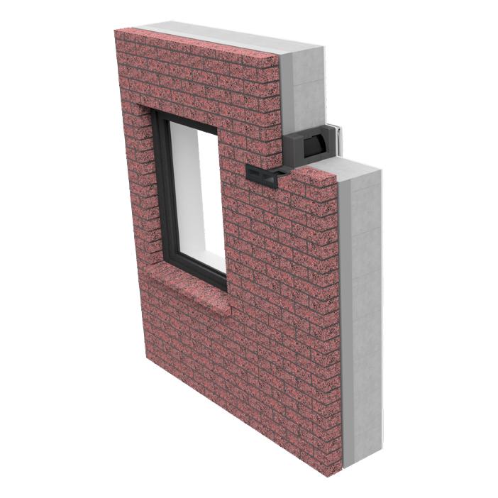 Die Montagehilfe Nordplex ist für den Einsatz in Klinkerfassaden konzipiert worden, außerdem eignet sie sich hervorragend für Gebäude mit WDVS. Das Außengitter des Nordic ist dabei auf Klinkersteinhöhe optimiert.