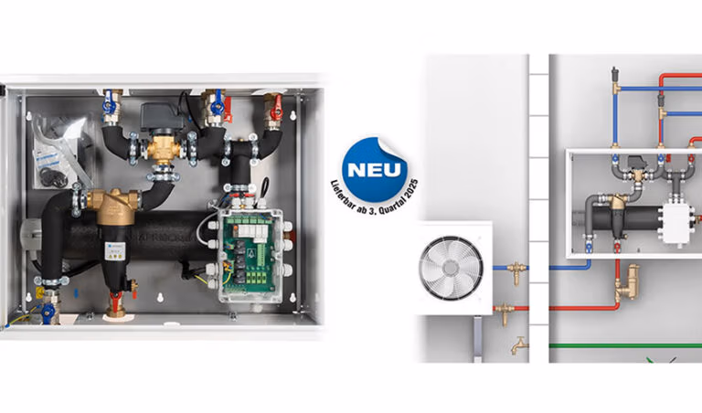 AMB 900: Wärmepumpen-Installation auf zeitsparende Weise