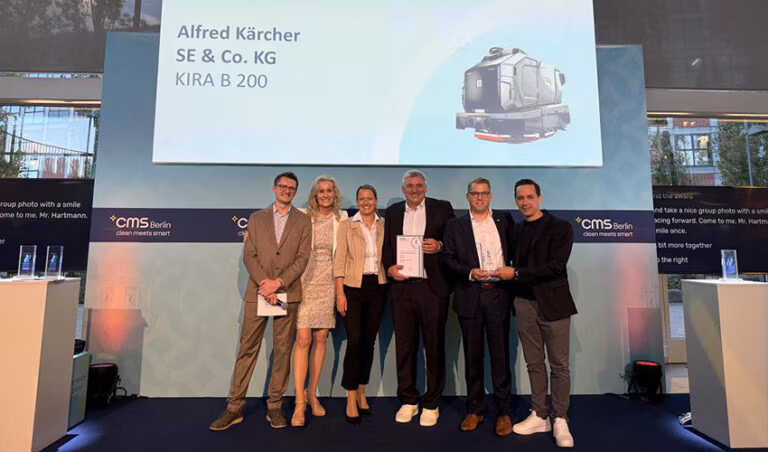 Scheuersaugroboter KIRA B 200 ausgezeichnet