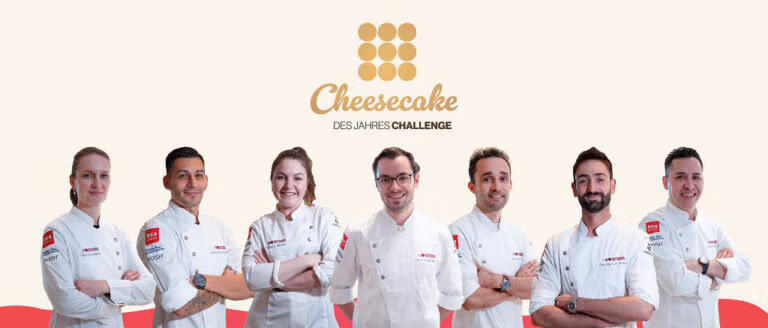 Sieben Spitzen-Patissiers kämpfen um den „Cheesecake des Jahres“