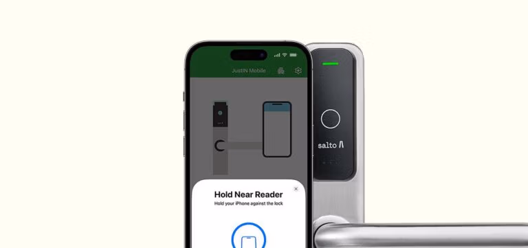 Salto erweitert JustIN Mobile um NFC-Tap-Funktionalität für iOS